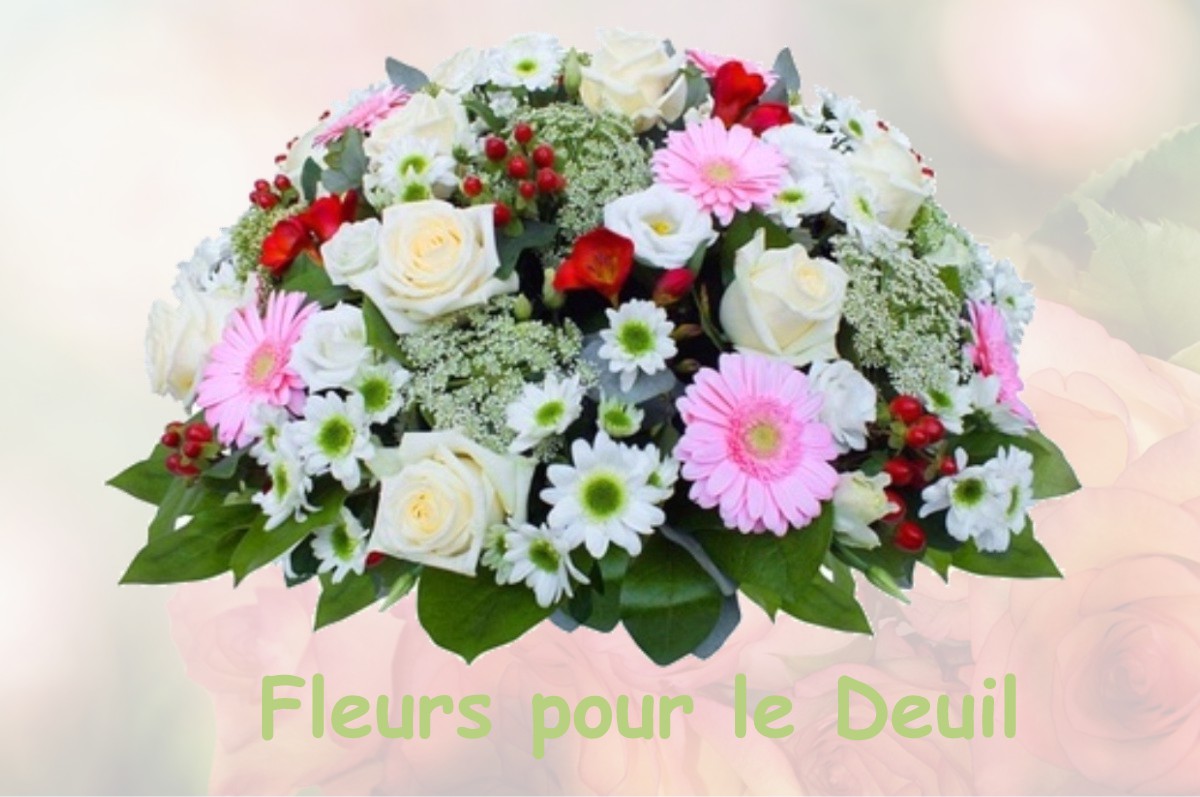 fleurs deuil FONTERS-DU-RAZES