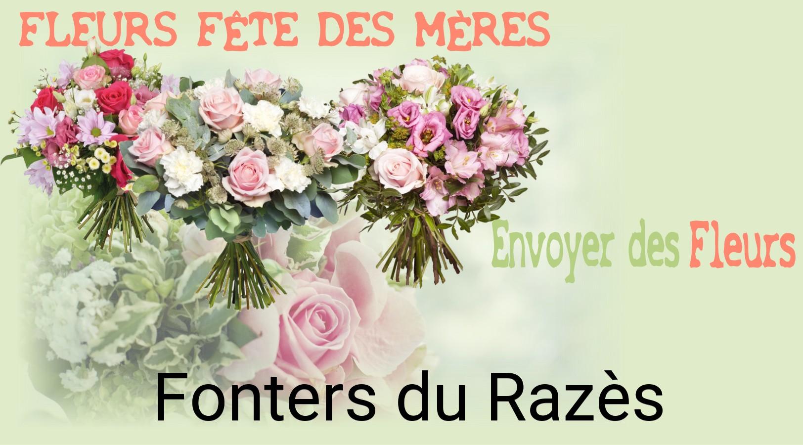 Bouquet de Fête des Mères livré à Fonters-du-Razès